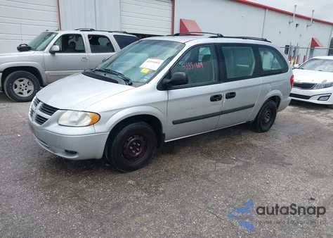2006 Dodge Grand Caravan Se from USA, damaged, VIN 1D4GP24RX6B651831